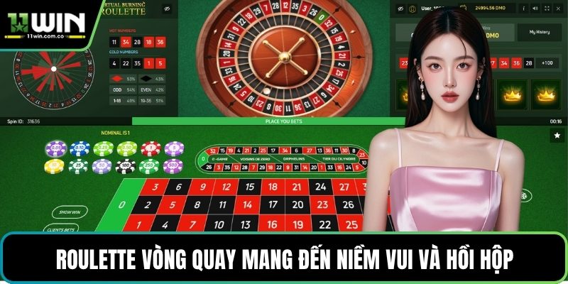 Roulette vòng quay mang đến niềm vui và hồi hộp