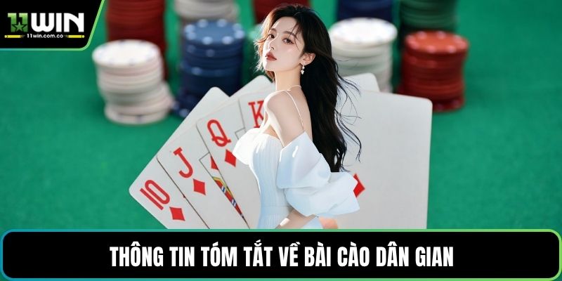 Thông tin tóm tắt về bài cào dân gian